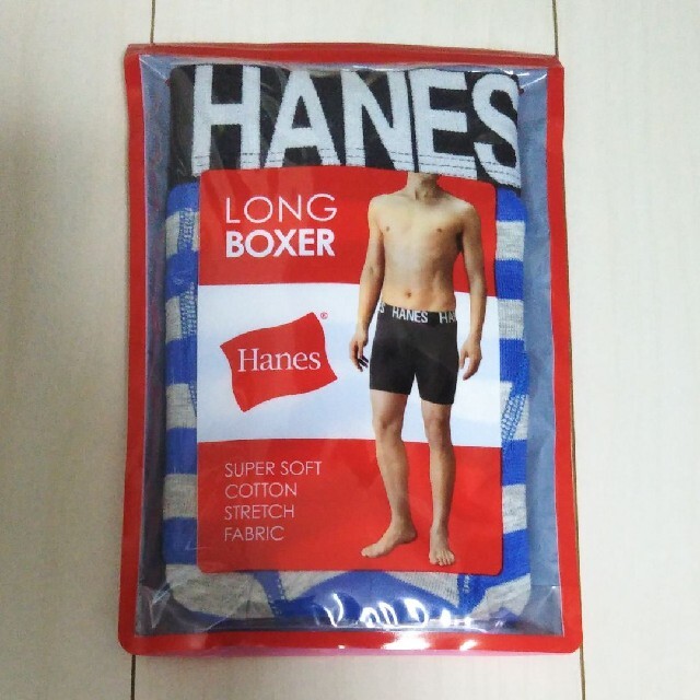 Hanes(ヘインズ)のHanes　ロングボクサーパンツ メンズのアンダーウェア(ボクサーパンツ)の商品写真