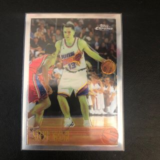 96-97 Topps Crome  Steve Nash  #182