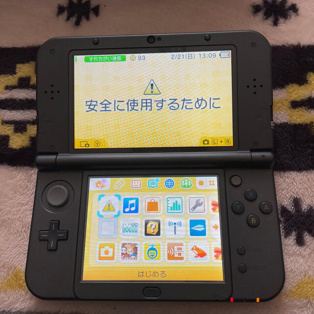Nintendo 3DS NEW ニンテンドー 本体 LL メタリックブラック エンタメ/ホビーのゲームソフト/ゲーム機本体(携帯用ゲーム機本体)の商品写真