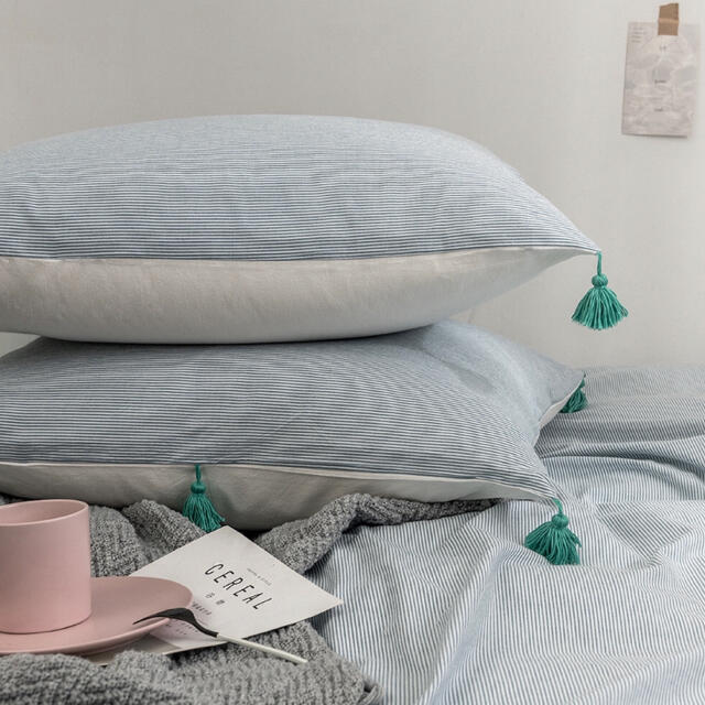 タッセル付きシングルベッドカバー3点セットの通販 By Momo Home ラクマ タッセル付きシングルベッドカバー3点セットの通販 By Momo Home ラクマ