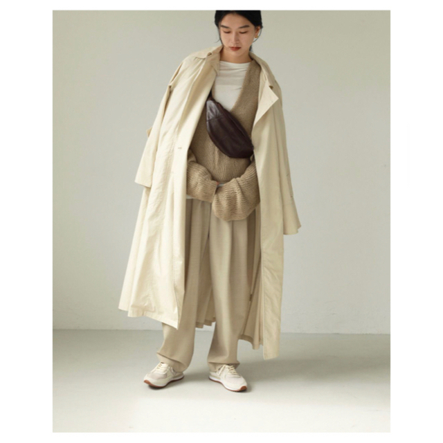 todayful Tuck Over Trenchcoat トレンチコート 美品