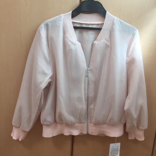 アプワイザーリッシェ(Apuweiser-riche)の新品♡チュール重ねブルゾン アプワイザーリッシェ(ブルゾン)