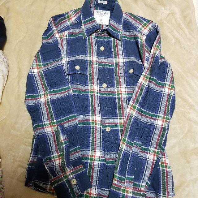 Abercrombie&Fitch(アバクロンビーアンドフィッチ)のアバクロ　長袖チェックシャツ 3着 メンズのトップス(シャツ)の商品写真