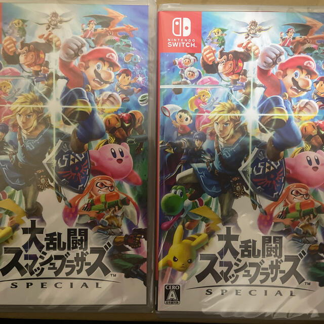 ★決算特価商品★ Switch Nintendo - Switch SPECIAL 大乱闘スマッシュブラザーズ 2本 未開封 家庭用ゲームソフト ★決算特価商品★ Switch Nintendo - Switch SPECIAL 大乱闘スマッシュブラザーズ 2本 未開封 家庭用ゲームソフト