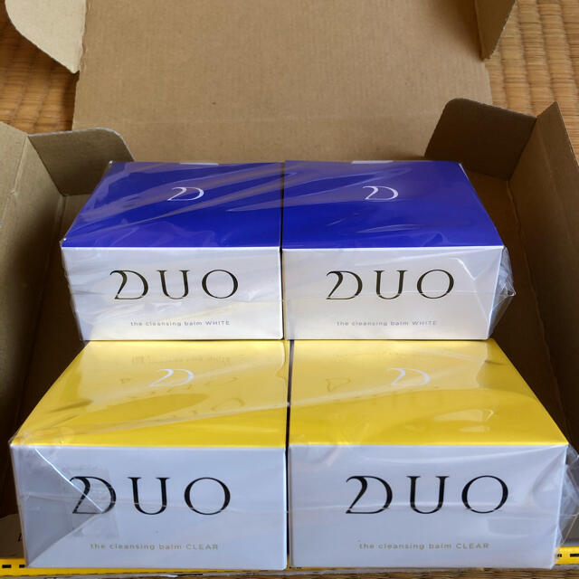 DUO  デュオ　クレンジングバーム　4個セット コスメ/美容のスキンケア/基礎化粧品(クレンジング/メイク落とし)の商品写真