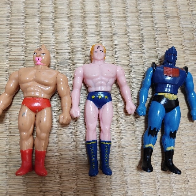 キン肉マン ソフビ 当時物 1983年製 5体セットの通販 by キン肉マン ソフビ 当時物 1983年製 5体セットの通販 by