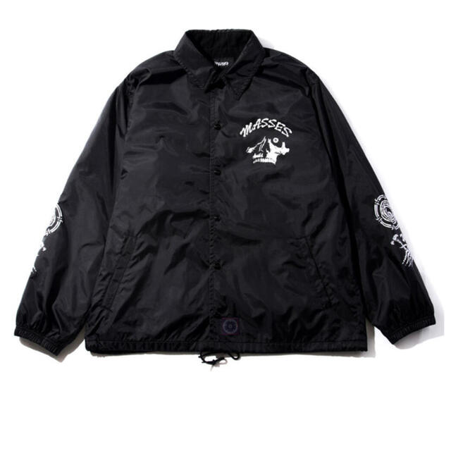 キムタク着用 M&M × MASSES COACH JACKET エムアンドエム マシス