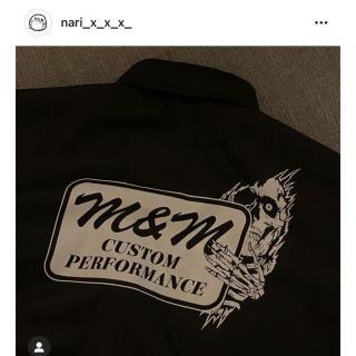 M&M×MASSES COACH JACKET コーチジャケット　キムタク(ナイロンジャケット)