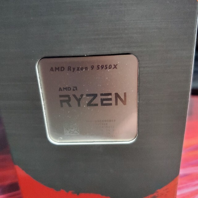 Ryzen9 5950X 新品未開封 スマホ/家電/カメラのPC/タブレット(PCパーツ)の商品写真