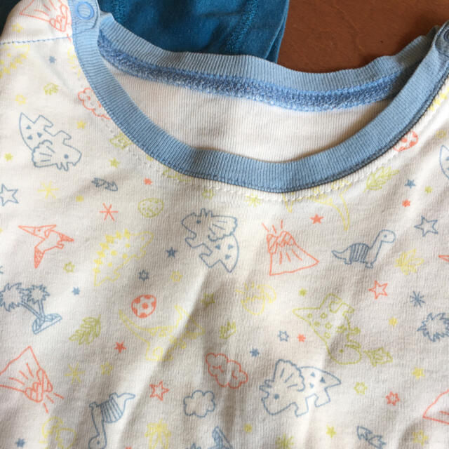 babyGAP(ベビーギャップ)の80.90 男の子　肌着　半袖　ロンパース  キッズ/ベビー/マタニティのベビー服(~85cm)(肌着/下着)の商品写真