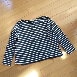 ショコラフィネローブ(chocol raffine robe)のGreen Parks ボーダー長袖 Tシャツ カットソー レディース(カットソー(長袖/七分))