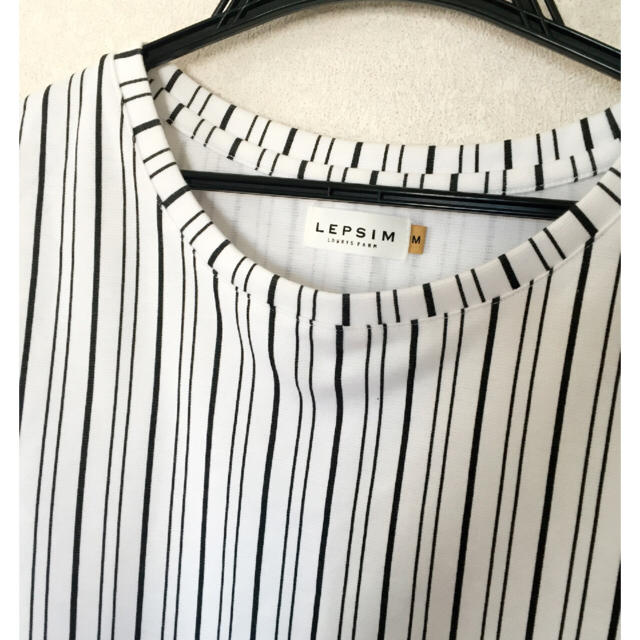 LEPSIM(レプシィム)のLEPSIM＊ストライプTシャツ レディースのトップス(Tシャツ(半袖/袖なし))の商品写真