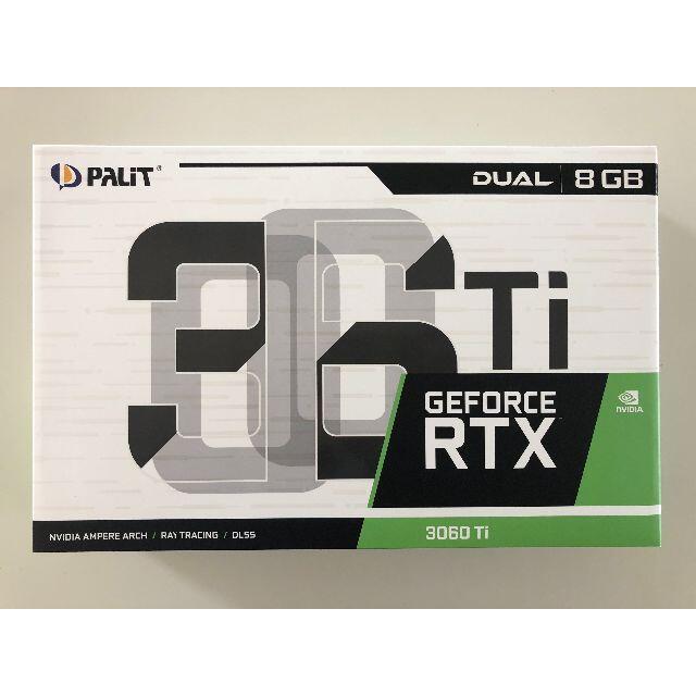 新品未開封品　Palit GeForce RTX 3060 Ti Dual 8G
