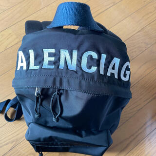バレンシアガ(Balenciaga)のバレンシアガ　バックパック　リュック　刺繍　Sサイズ(リュック/バックパック)