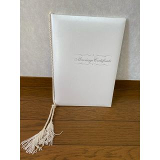 結婚証明書★B5シンプルホワイトウエディング(結婚/出産/子育て)