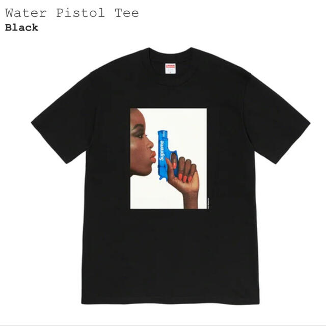 Supreme(シュプリーム)のsupreme water pistol tee black Msize メンズのトップス(Tシャツ/カットソー(半袖/袖なし))の商品写真