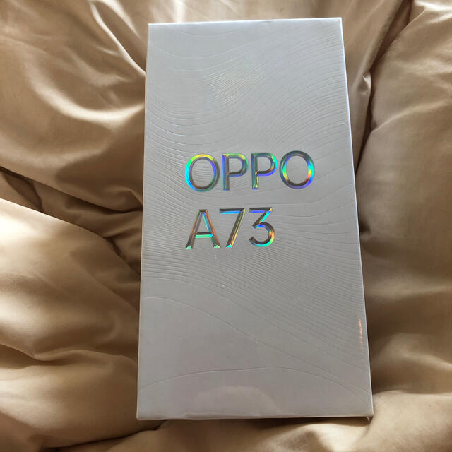 OPPO(オッポ)の【新品】OPPO A73 64GB ネイビーブルー SIMフリー スマホ/家電/カメラのスマートフォン/携帯電話(スマートフォン本体)の商品写真