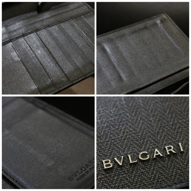 【未使用】BVLGARI 二つ折り長財布 918-1