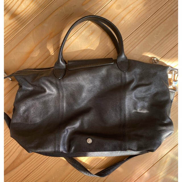 LONGCHAMP(ロンシャン)のLONGCHAMP ブラックトート レディースのバッグ(トートバッグ)の商品写真