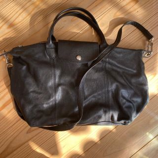 ロンシャン(LONGCHAMP)のLONGCHAMP ブラックトート(トートバッグ)