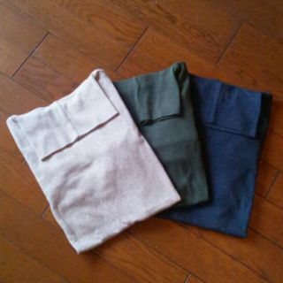 ムジルシリョウヒン(MUJI (無印良品))の選べる4色 ｺｯﾄﾝｽﾄﾚｯﾁﾀｰﾄﾙ(Tシャツ(長袖/七分))