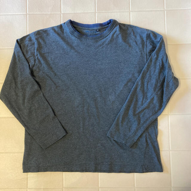 メンズ　無地長袖Tシャツ（2L） メンズのトップス(Tシャツ/カットソー(七分/長袖))の商品写真