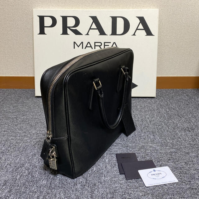 2年保証』 PRADA - プラダ ブリーフケース マーベリック様 ビジネス ...