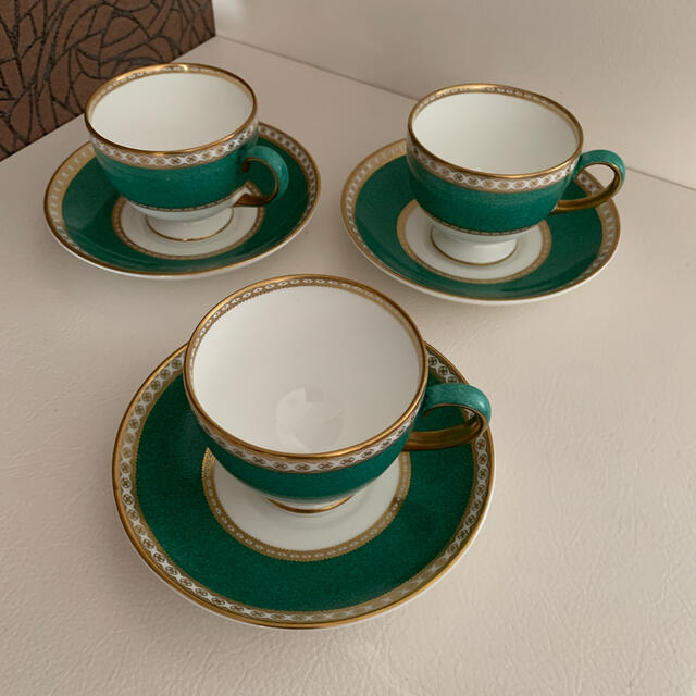 大好き WEDGWOOD - ウェッジウッド カップ&ソーサー3客セット 食器