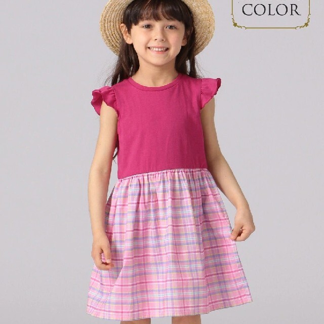 anyFAM(エニィファム)の2020年購入 ワンピース キッズ/ベビー/マタニティのキッズ服女の子用(90cm~)(ワンピース)の商品写真