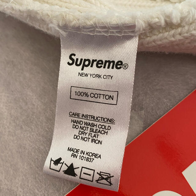 supreme ニット帽 ビーニー　bienie white