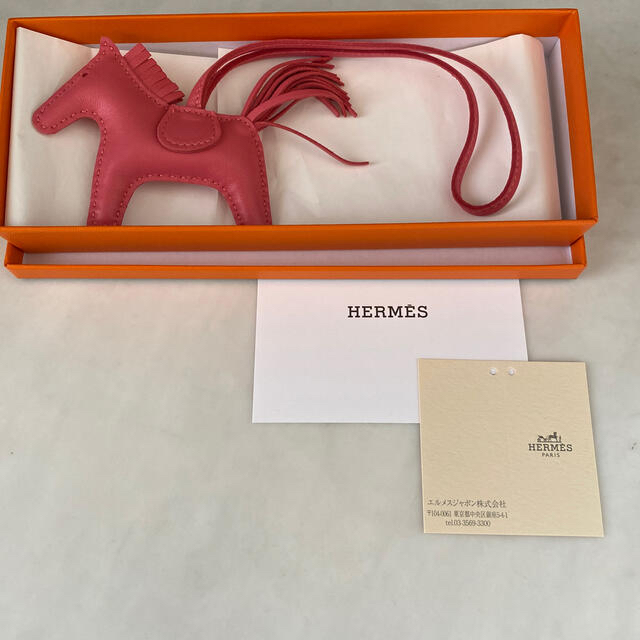 Hermes(エルメス)のロデオ　PM ローズアザレ ハンドメイドのファッション小物(バッグチャーム)の商品写真