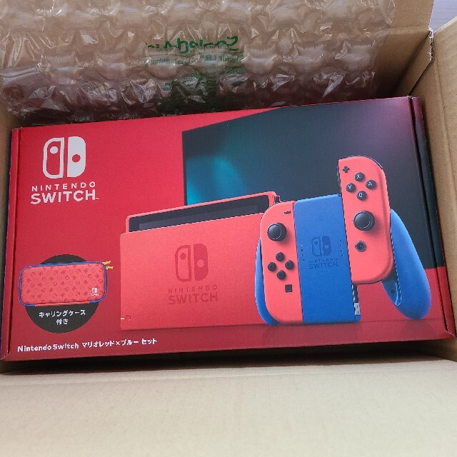 NintendoSwitch マリオレッドxブルーセット Switch