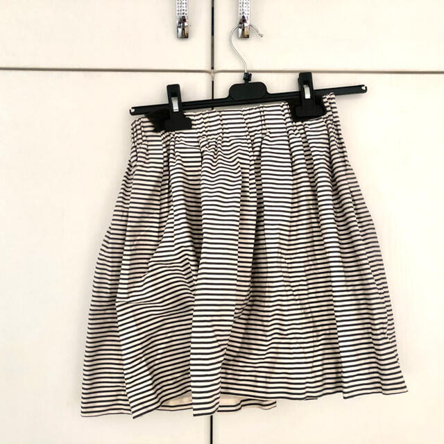 anatelier(アナトリエ)の(Made in Japan)ストライプ　ギンガムチェック スカート レディースのスカート(ひざ丈スカート)の商品写真