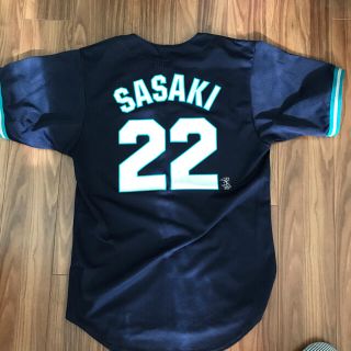 マジェスティック(Majestic)のMLB レプリカユニ　シアトルマリナーズ　佐々木主浩(記念品/関連グッズ)