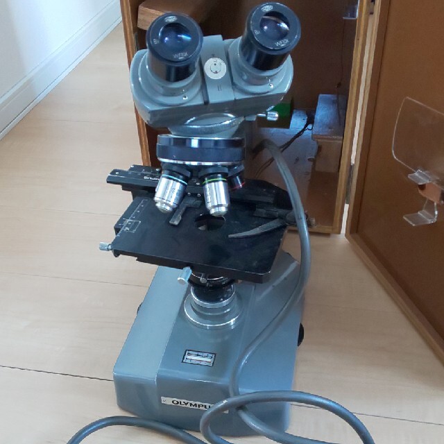OLYMPUS(オリンパス)のOLYMPUS 光学顕微鏡 ジャンク スマホ/家電/カメラのカメラ(その他)の商品写真