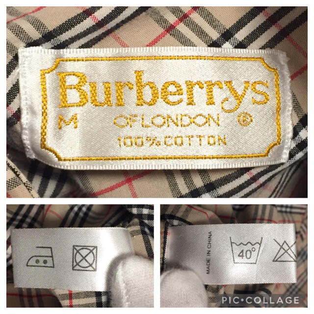 BURBERRY(バーバリー)のバーバリー ロンドン ノバチェック シャツ Mサイズ レディースのトップス(シャツ/ブラウス(長袖/七分))の商品写真
