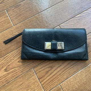 クロエ(Chloe)のChloe 長財布　黒色(財布)