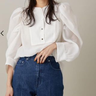 アダムエロぺ(Adam et Rope')のadam et rope blouse(シャツ/ブラウス(半袖/袖なし))