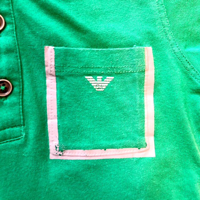 ARMANI JUNIOR(アルマーニ ジュニア)のアルマーニ ベビー フード付きTシャツ キッズ/ベビー/マタニティのベビー服(~85cm)(Ｔシャツ)の商品写真