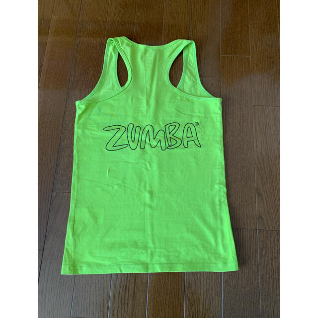 Zumba(ズンバ)のzumba ウェアー　トップス　サイズ　S スポーツ/アウトドアのトレーニング/エクササイズ(トレーニング用品)の商品写真