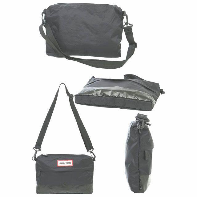 HUNTER(ハンター)の新品　ハンター HUNTER　サコッシュバッグ　ショルダー　ブラック メンズのバッグ(ショルダーバッグ)の商品写真