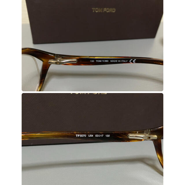 TOM FORD(トムフォード)のトムフォード　眼鏡 レディースのファッション小物(サングラス/メガネ)の商品写真