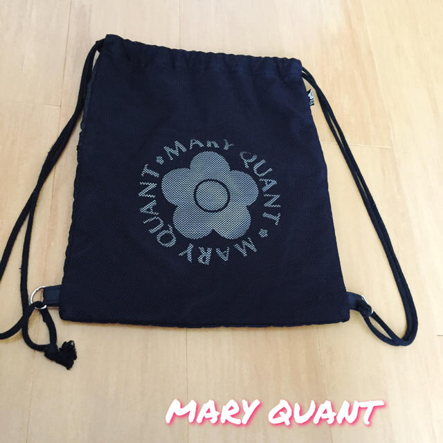 MARY QUANT(マリークワント)のMARY QUANT♡ナップサック レディースのバッグ(リュック/バックパック)の商品写真