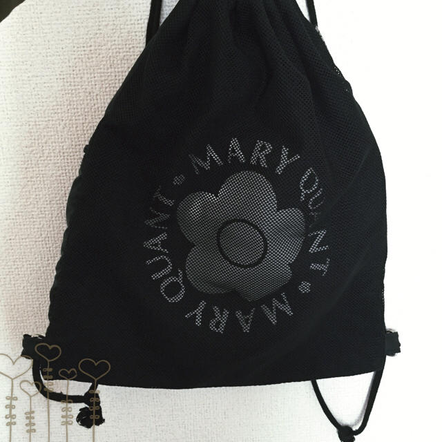 MARY QUANT(マリークワント)のMARY QUANT♡ナップサック レディースのバッグ(リュック/バックパック)の商品写真