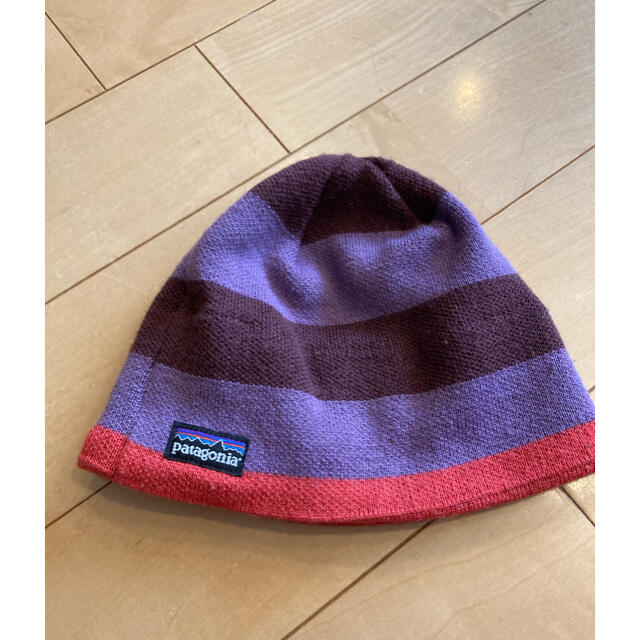 patagonia(パタゴニア)の値下げ中！パタゴニア　ビーニー　ニット　キャップ　帽子 キッズ/ベビー/マタニティのこども用ファッション小物(帽子)の商品写真