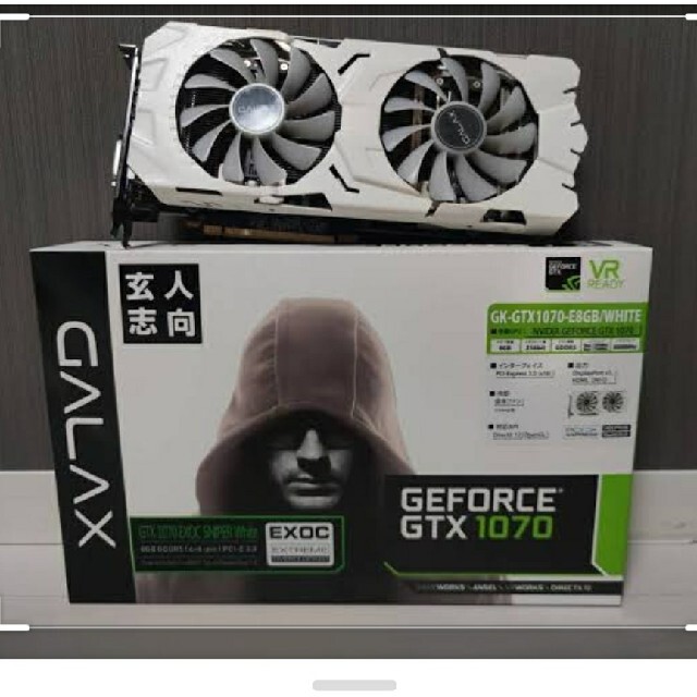 玄人志向 Geforce GTX 1070　8G