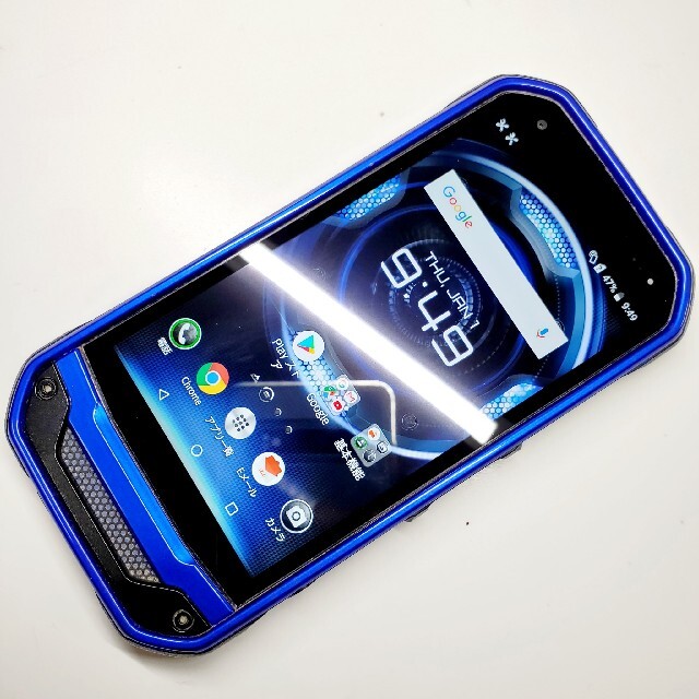 京セラ(キョウセラ)のro506 美品！au SIMフリー 京セラ TORQUE G03 KYV41 スマホ/家電/カメラのスマートフォン/携帯電話(スマートフォン本体)の商品写真