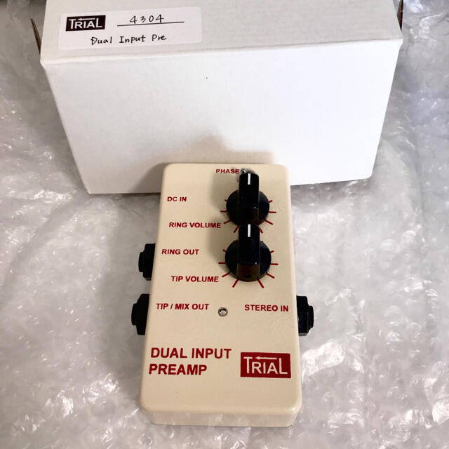 トライアル/プリアンプ/DUAL INPUT PREAMP ギター トライアル/プリアンプ/DUAL INPUT PREAMP ギター