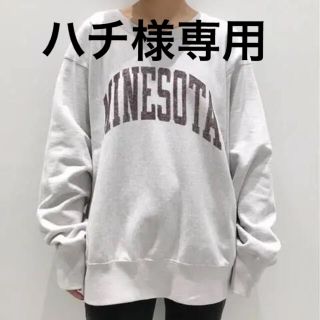 アパルトモンドゥーズィエムクラス(L'Appartement DEUXIEME CLASSE)のSTAMMBAUM/シュタンバウム　MINESOTA SWEAT(トレーナー/スウェット)