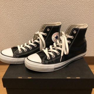 コンバース(CONVERSE)のconverse all star レザー(スニーカー)